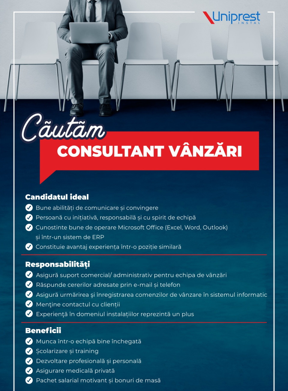 Consultant Vanzari
