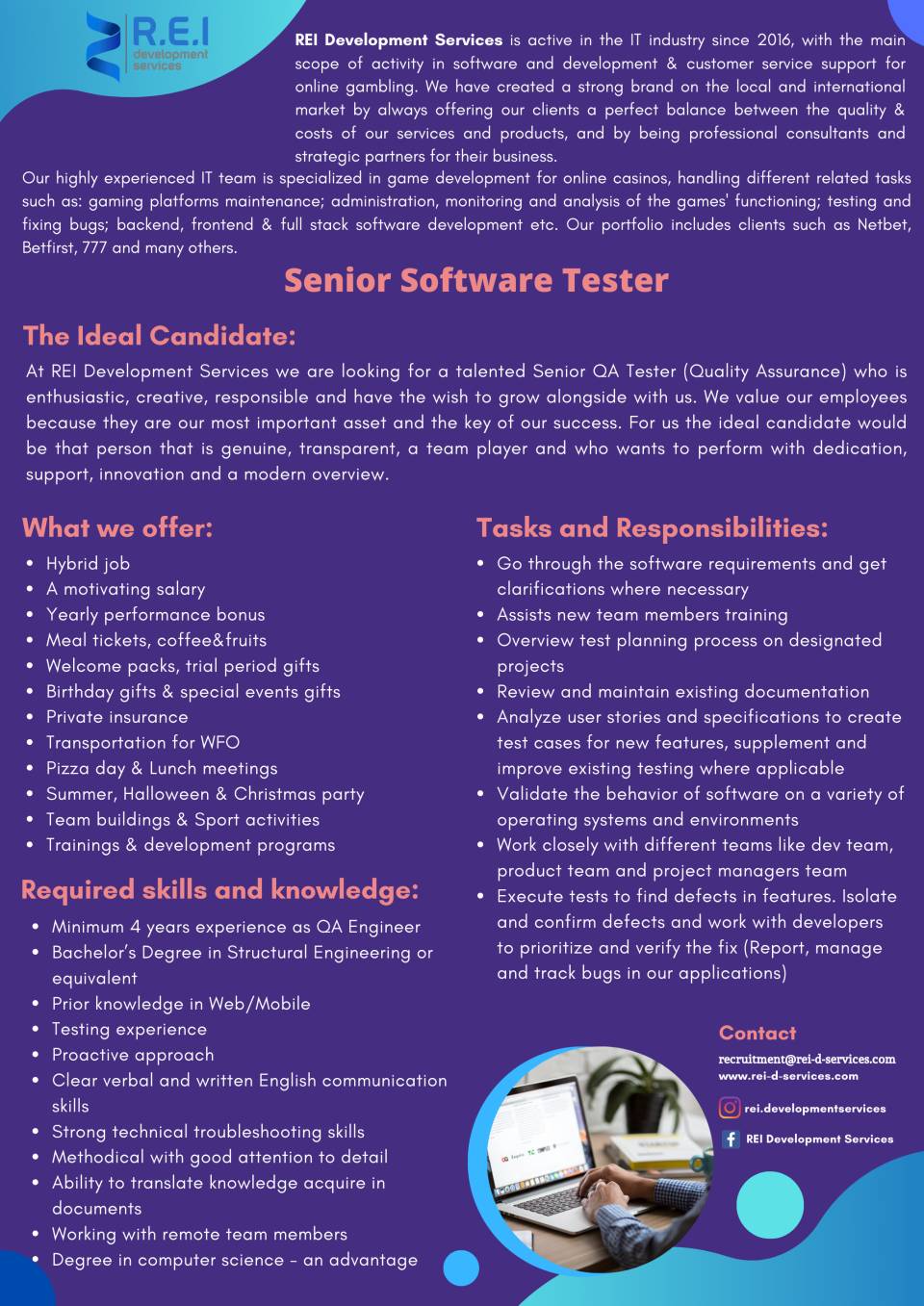 Senior Software Tester
