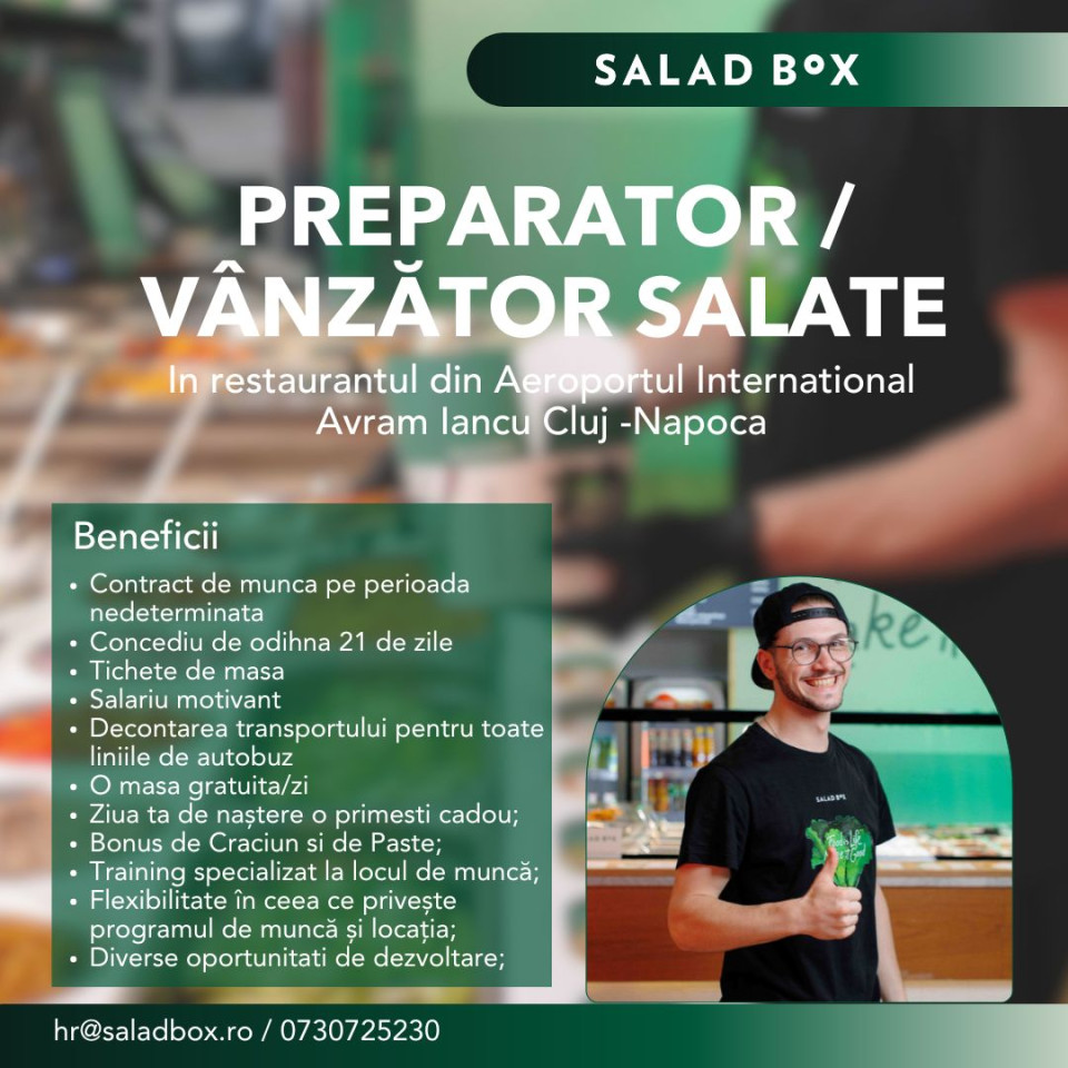 Preparator/vanzator salate