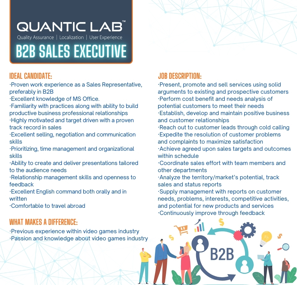 B2B Sales Executive