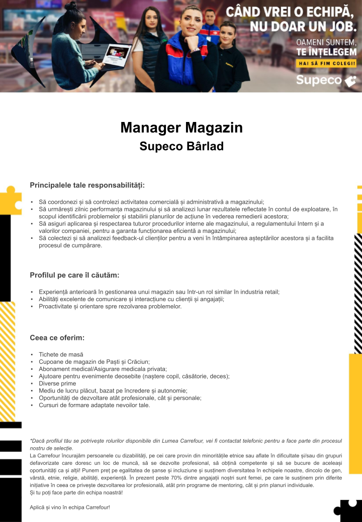 Manager Magazin - Supeco Barlad