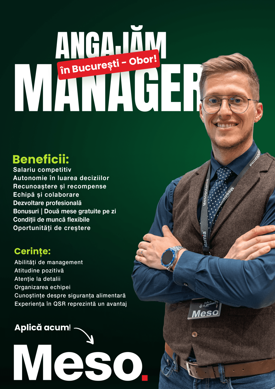 Manager Restaurant - Mesopotamia Obor Bucuresti