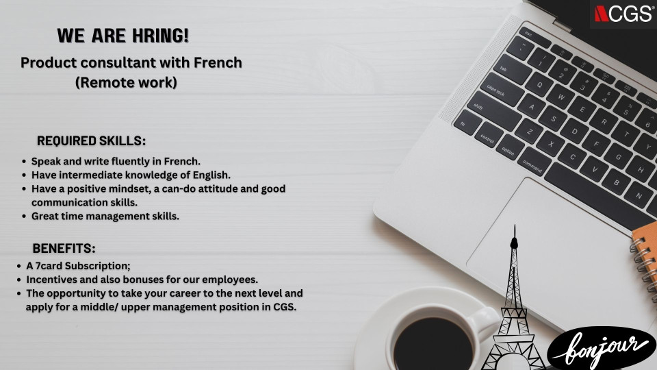 Backoffice consultant with French - Remote