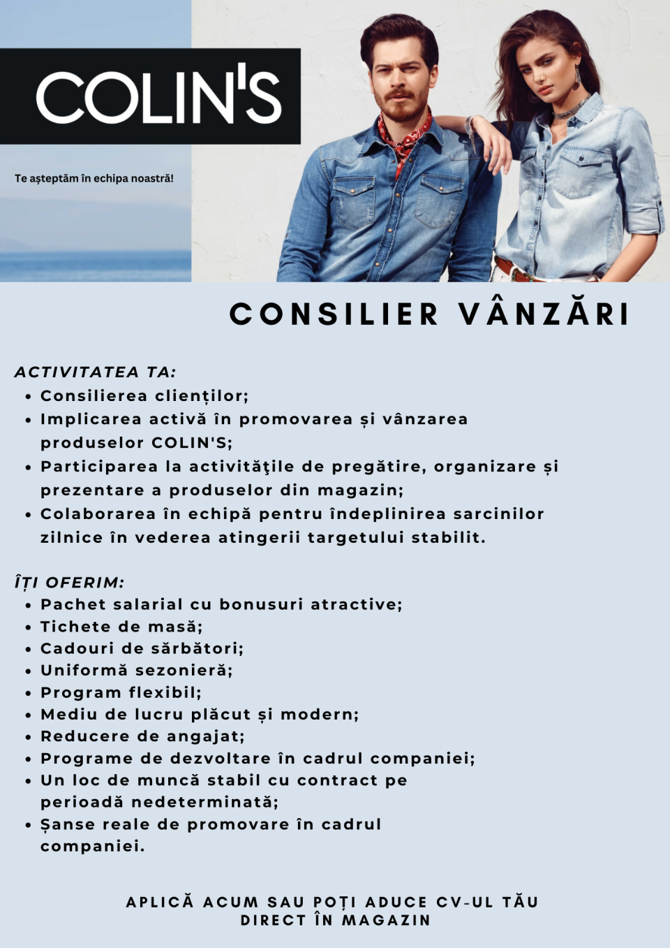 CONSILIER VANZARI - AFI COTROCENI