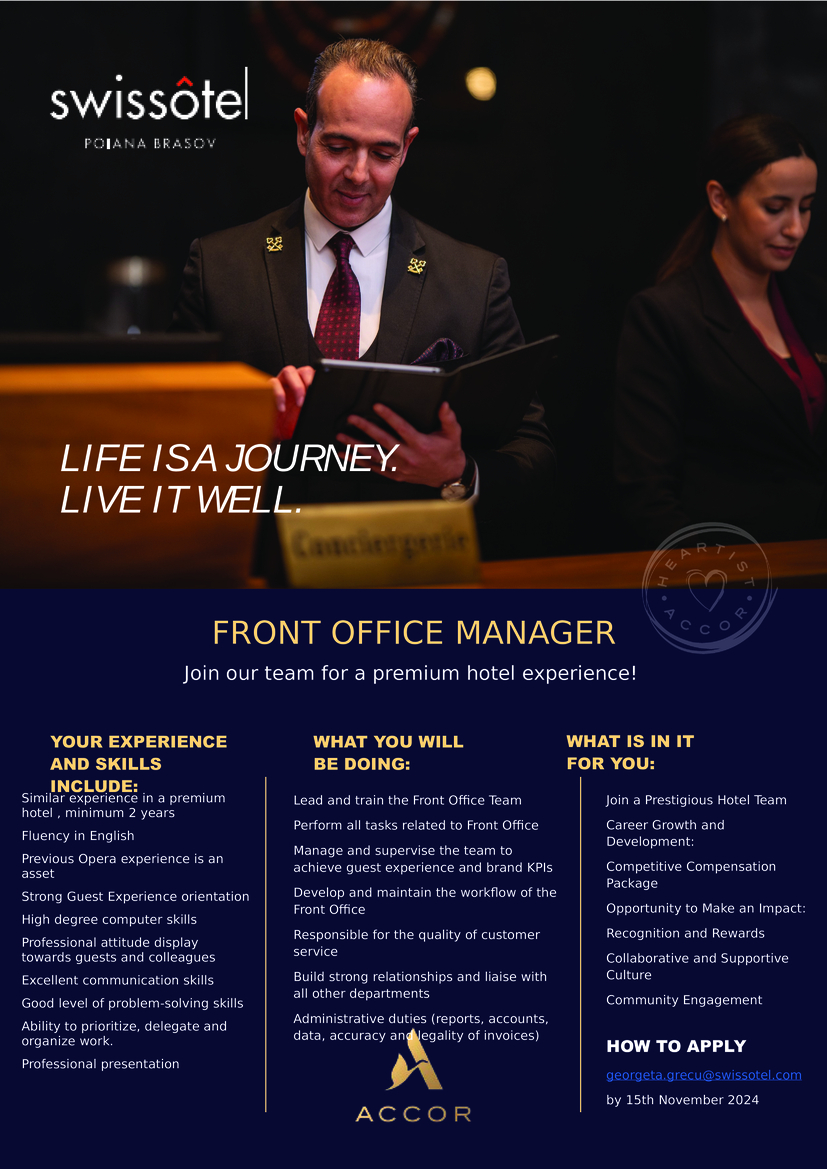 Front Office Manager