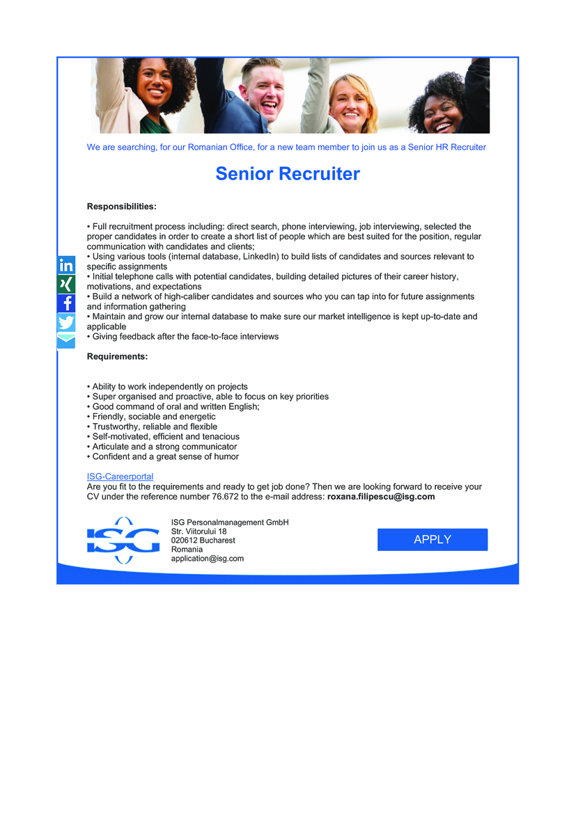 Senior Recruiter