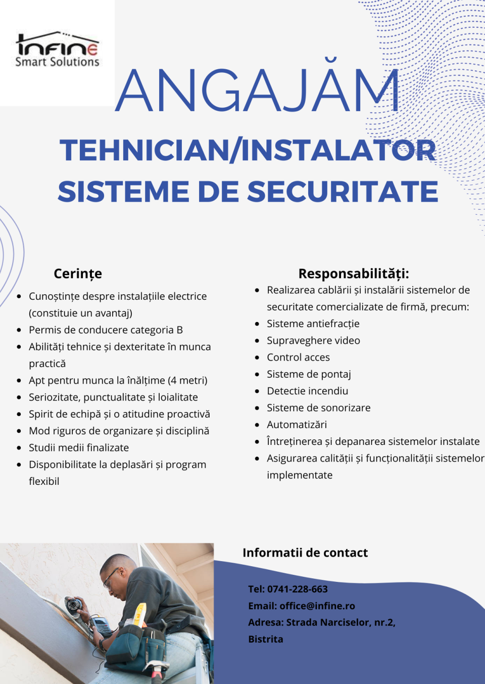 Tehnician Sisteme de Securitate