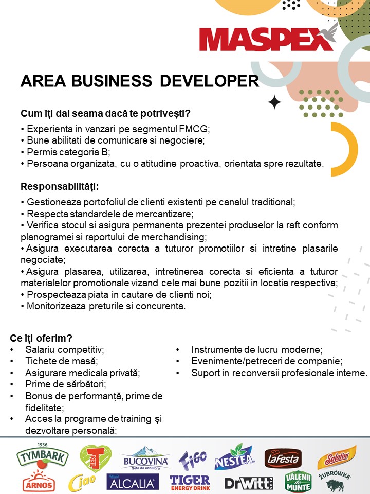 AREA BUSINESS DEVELOPER