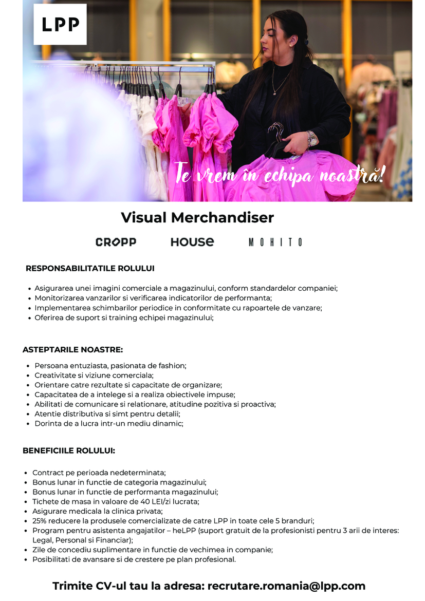 Visual Merchandiser/Decorator Magazin