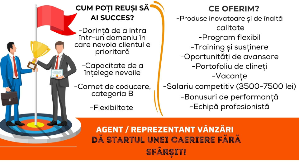 AGENT/ REPREZENTANT VANZARI