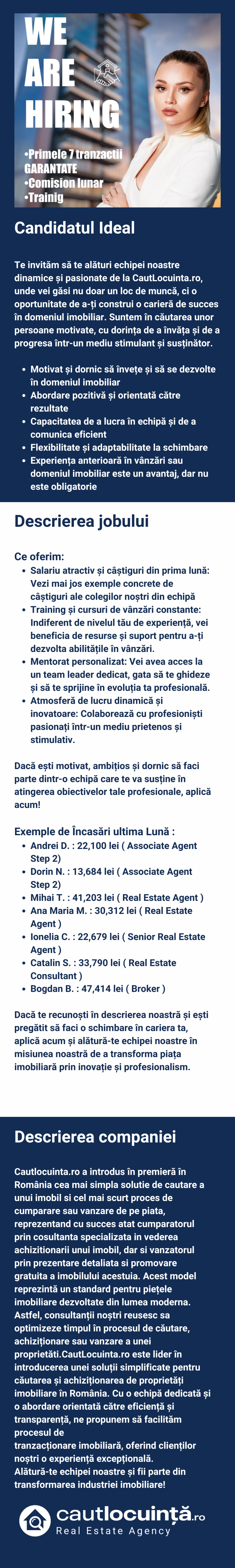 Agent / Broker Imobiliar