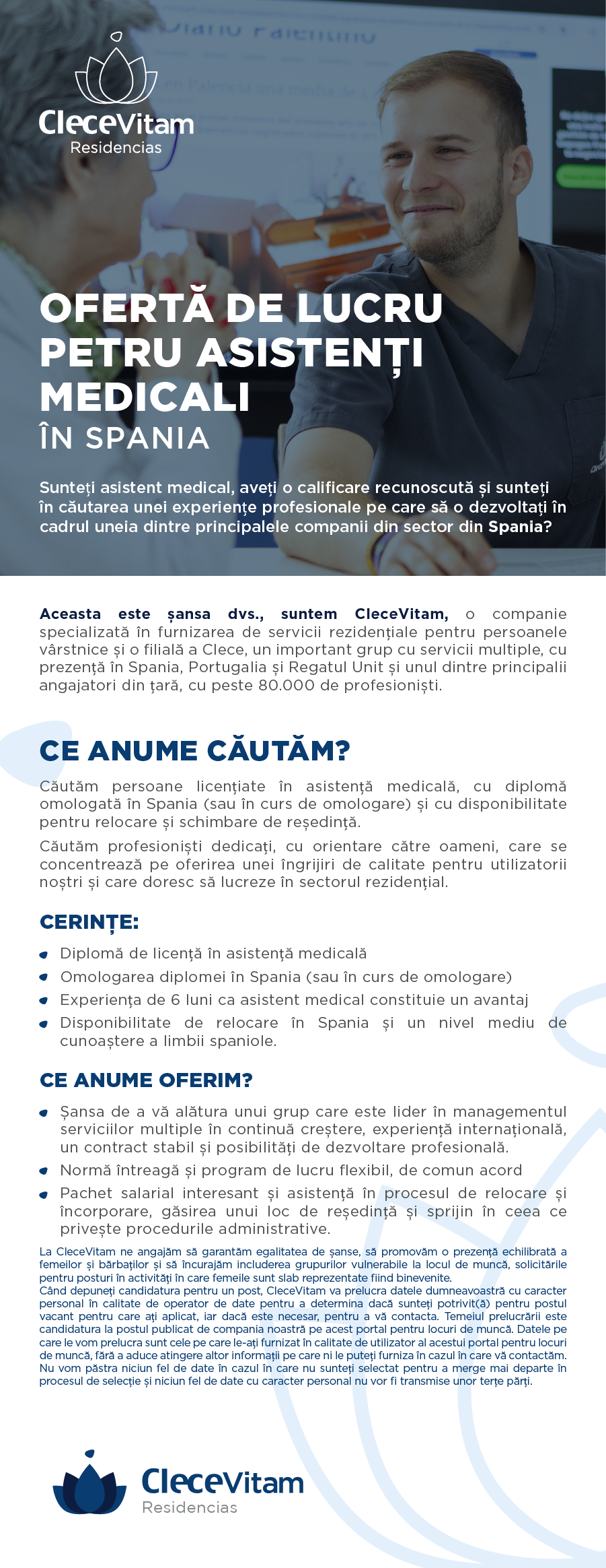 ASISTENTI MEDICALI IN SPANIA