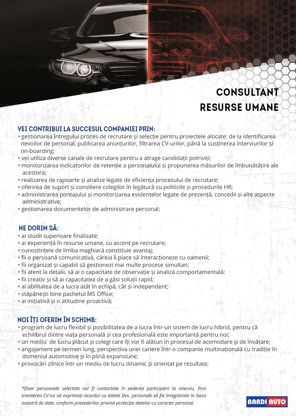 Consultant resurse umane