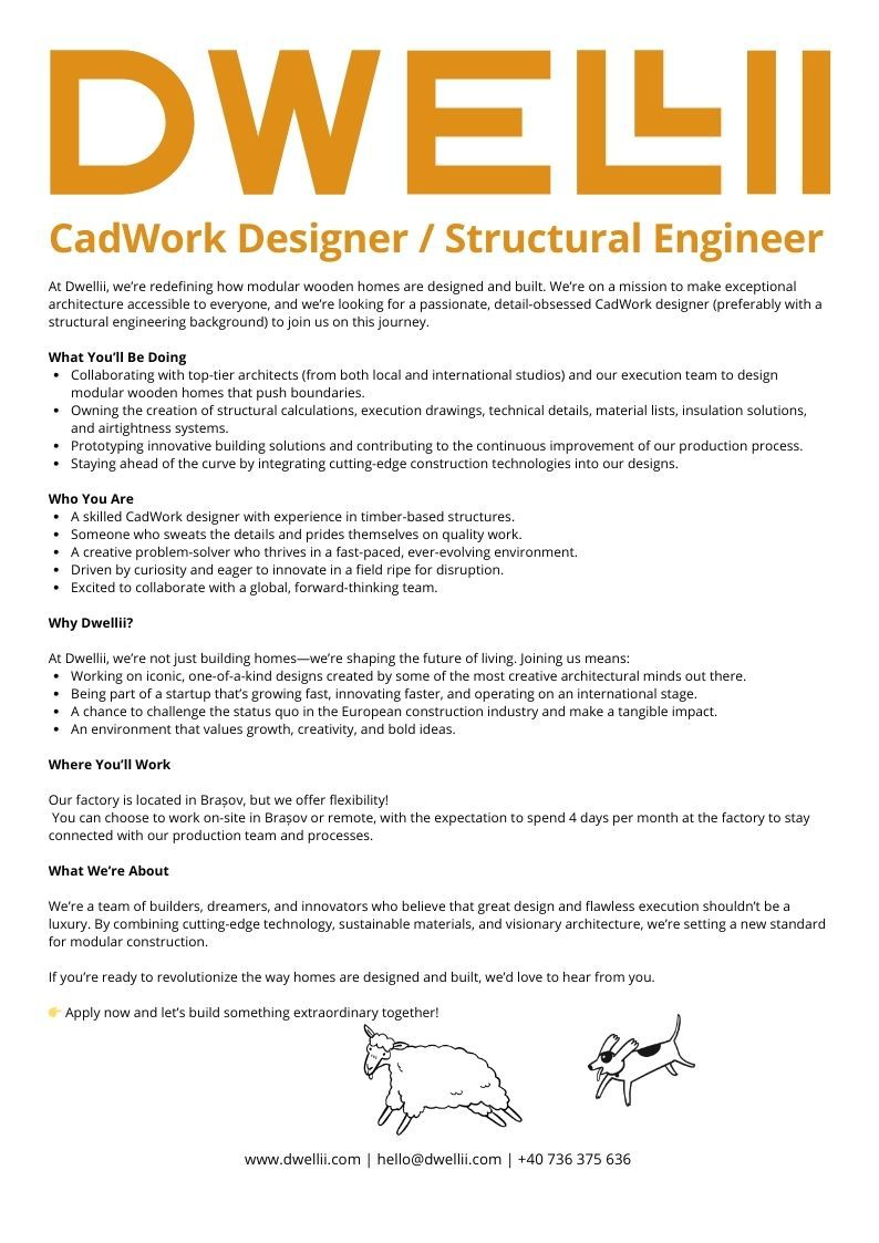 CadWork Designer // Structural Engineer