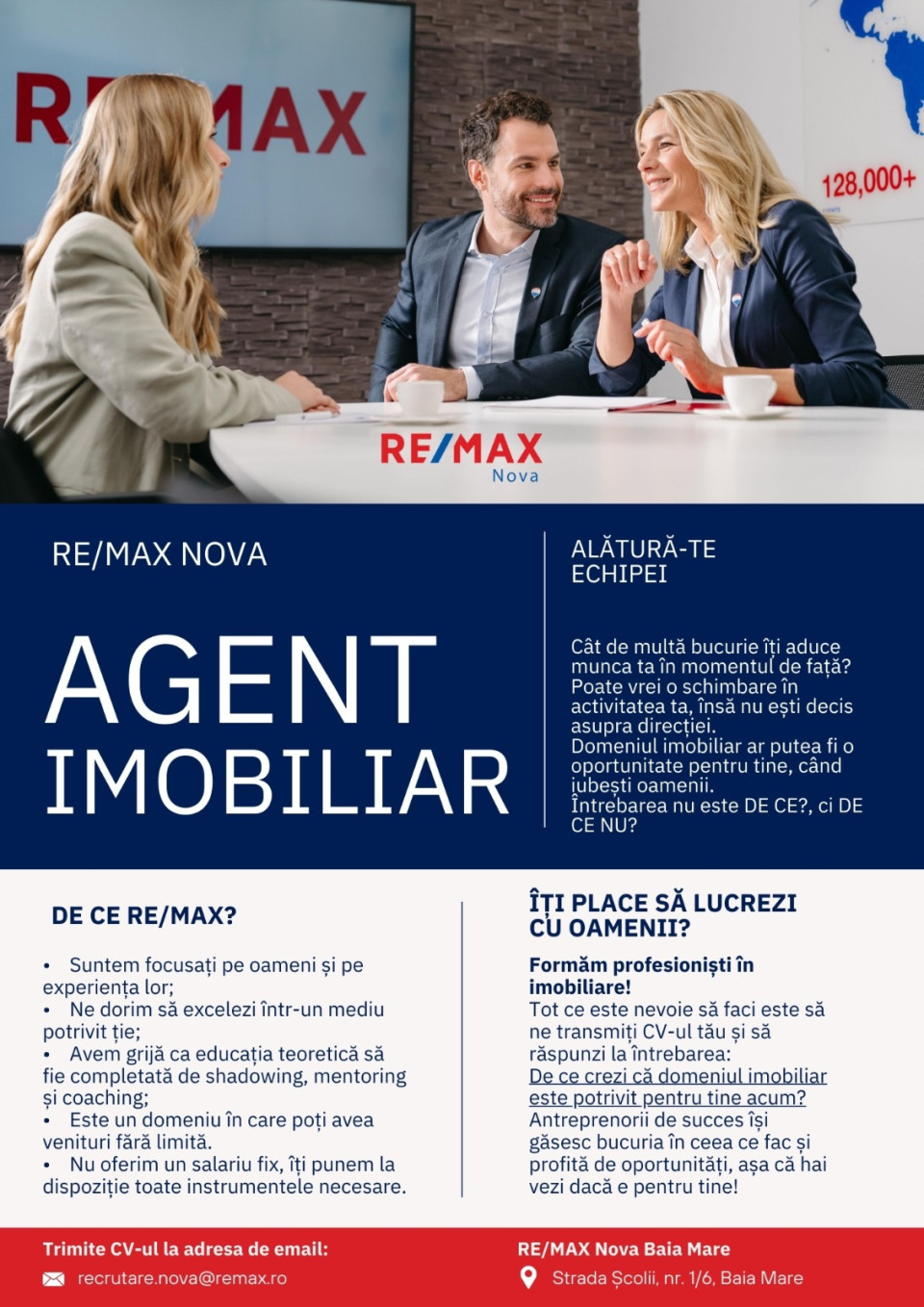 Consultant / Agent Imobiliar - Castiguri de la 1500€