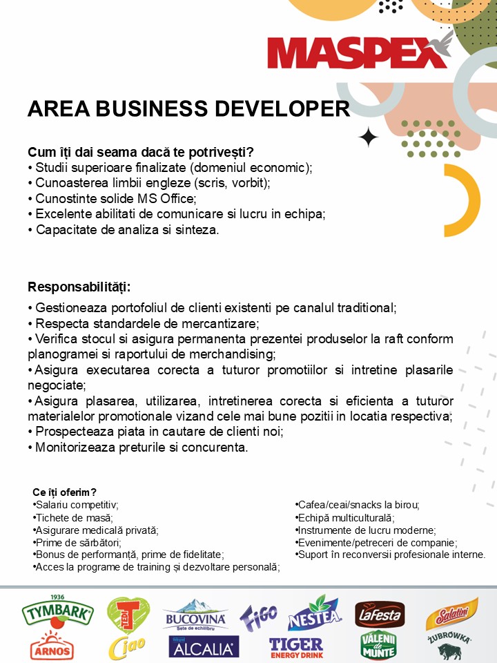 AREA BUSINESS DEVELOPER