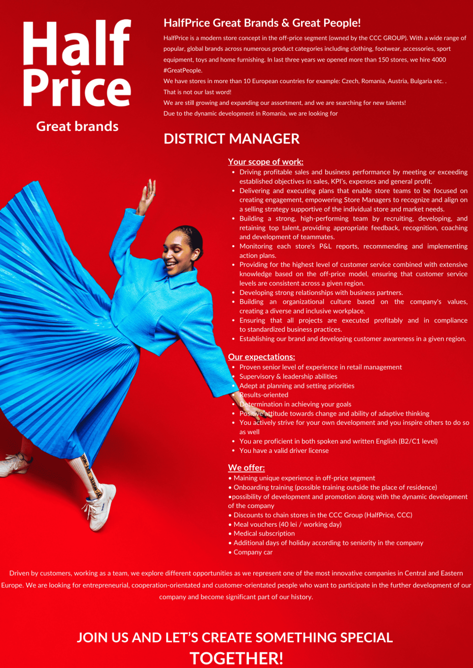 District Manager HalfPrice