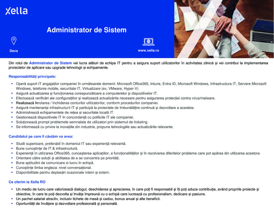 Administrator de Sistem