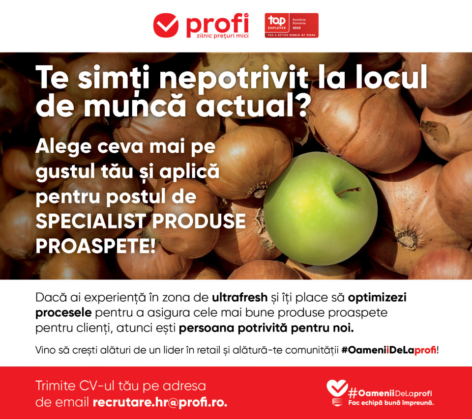 Specialist Produse Proaspete