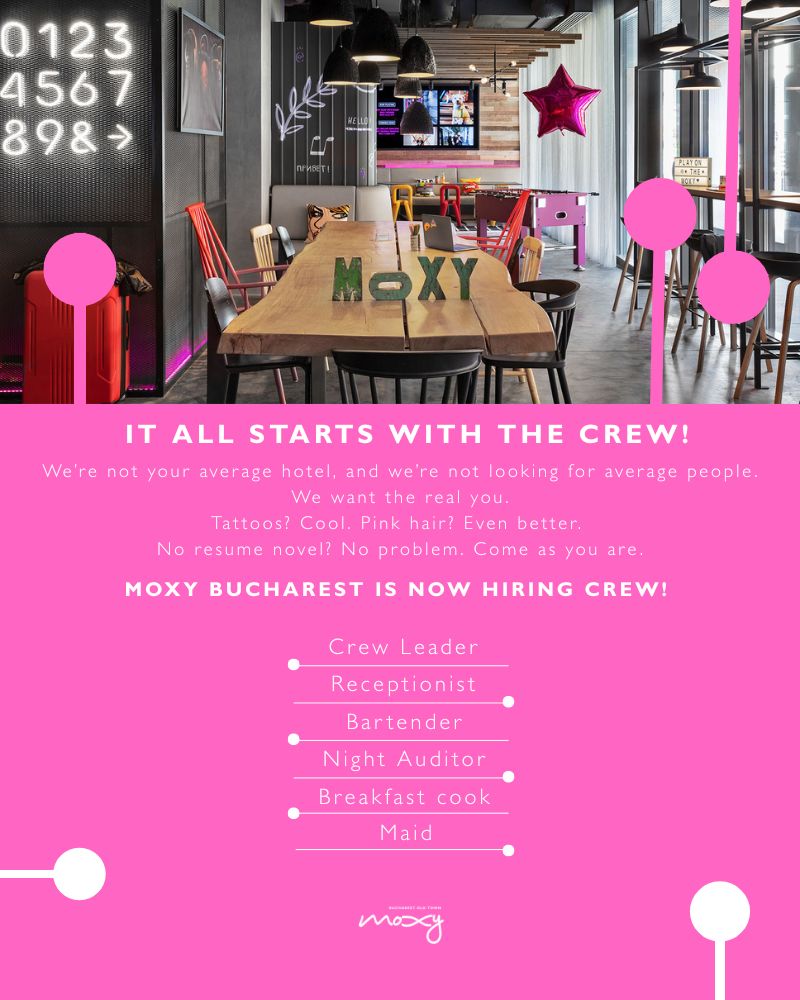 Come As You Are @ Moxy Bucharest Old Town!