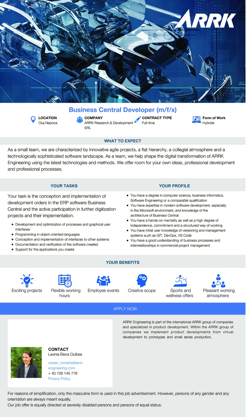 Business Central Developer (m/f/x)
