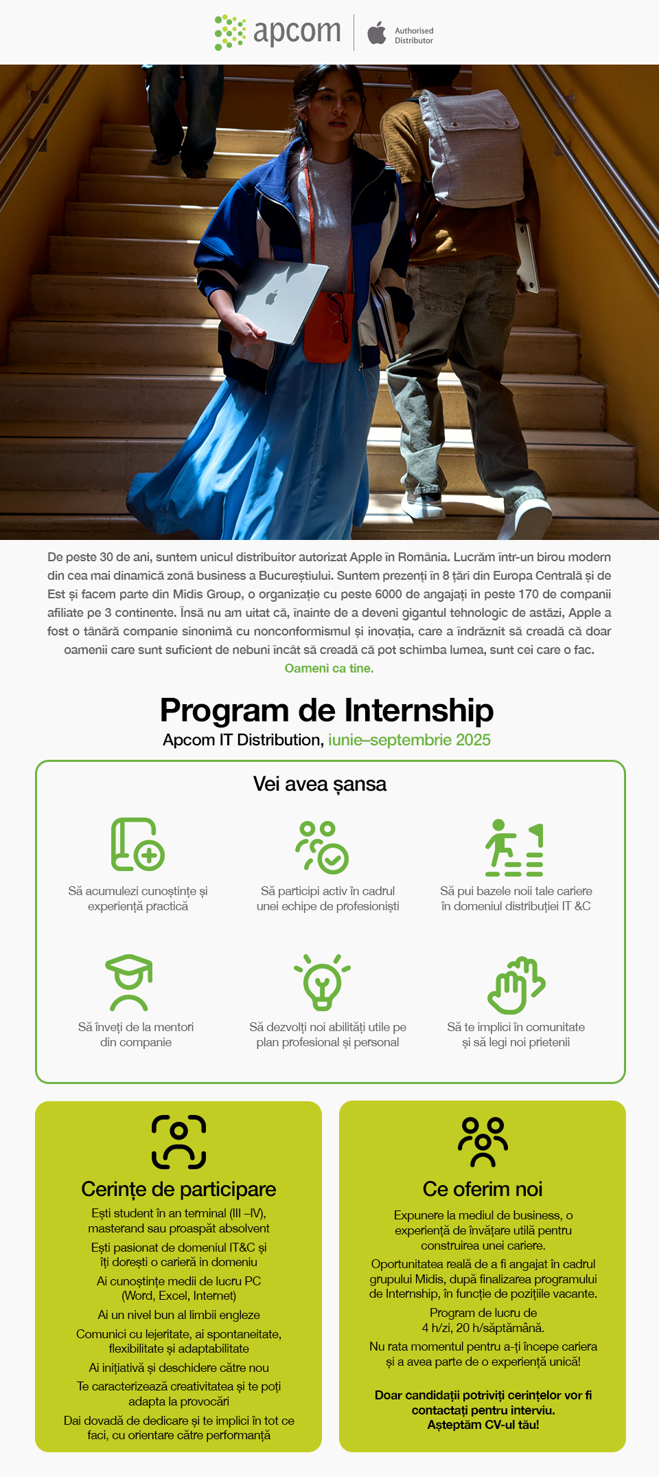 Program de Internship