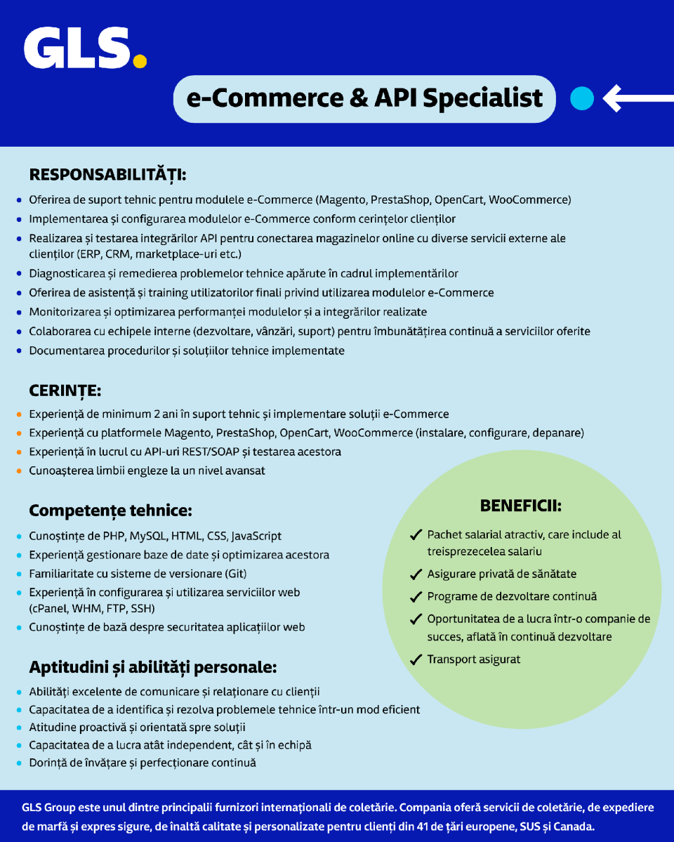 e-Commerce & API Specialist
