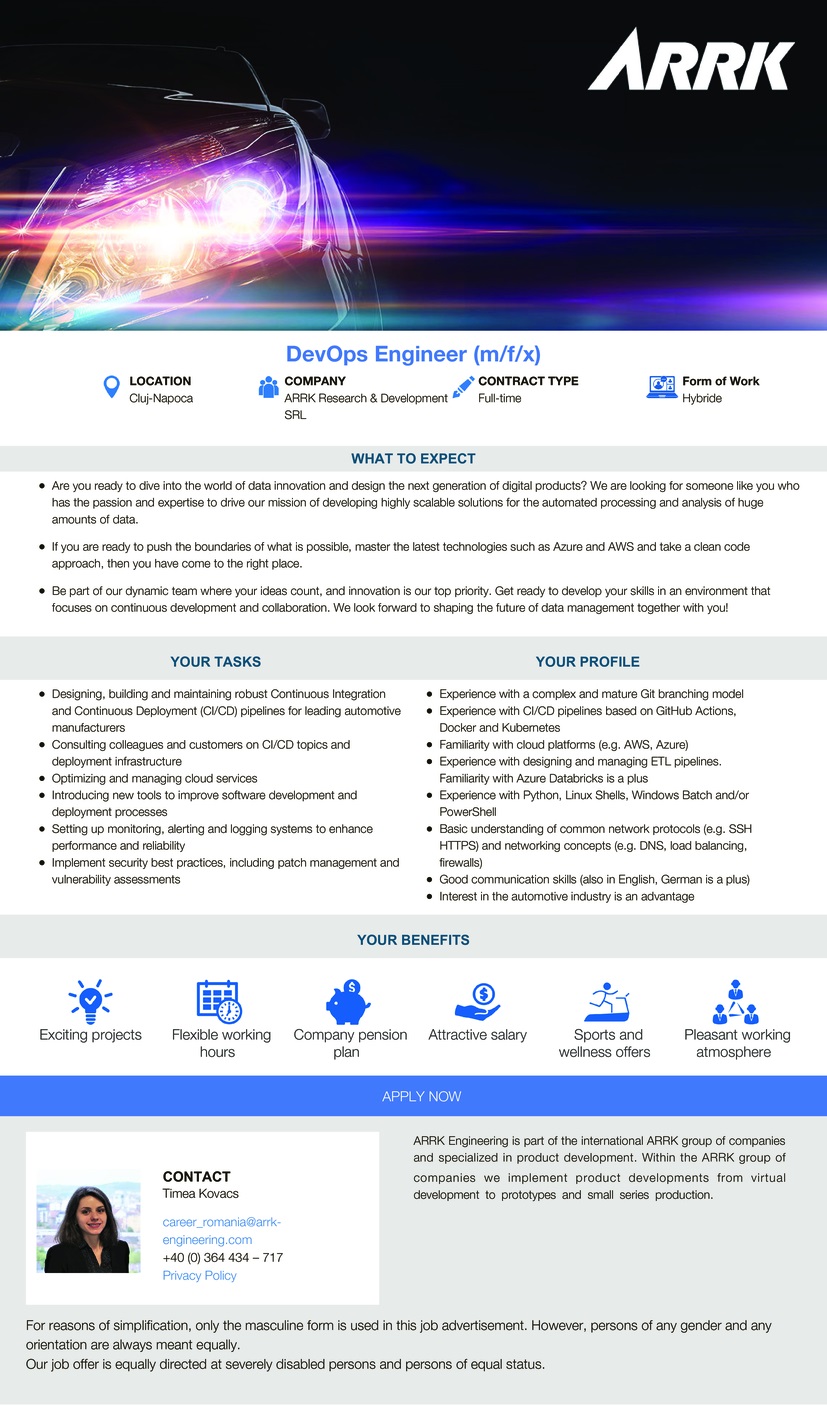 DevOps Engineer (m/f/x)