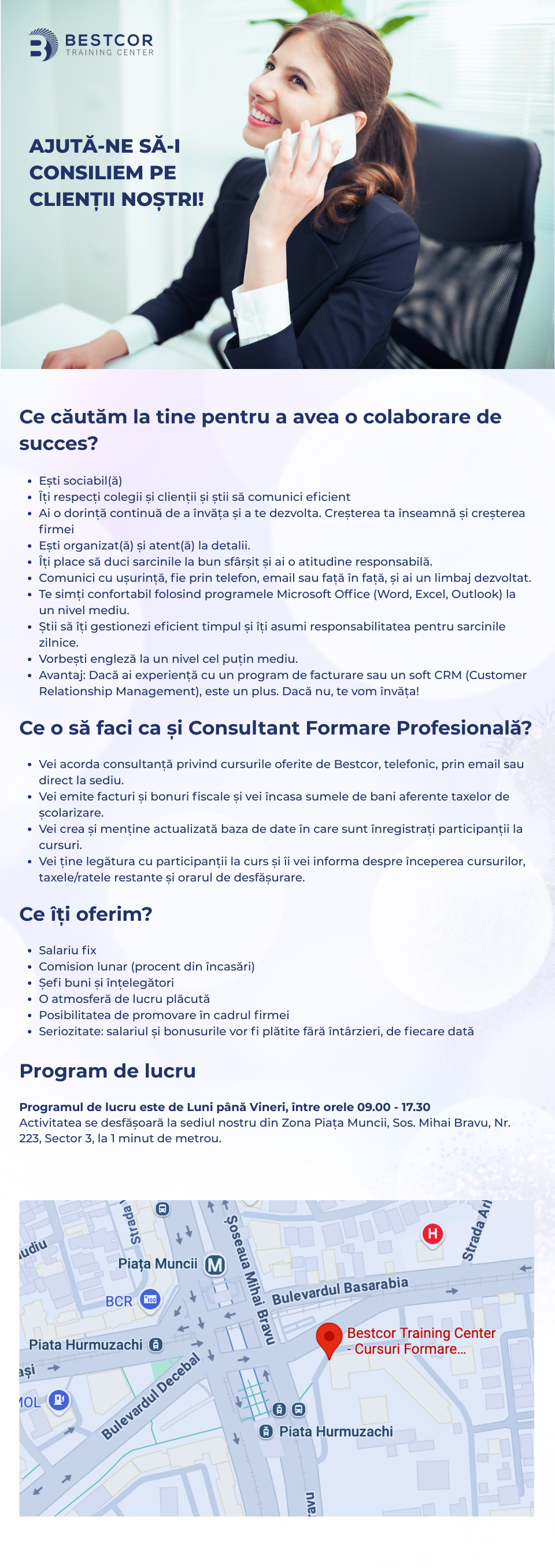 Consultant Formare Profesională