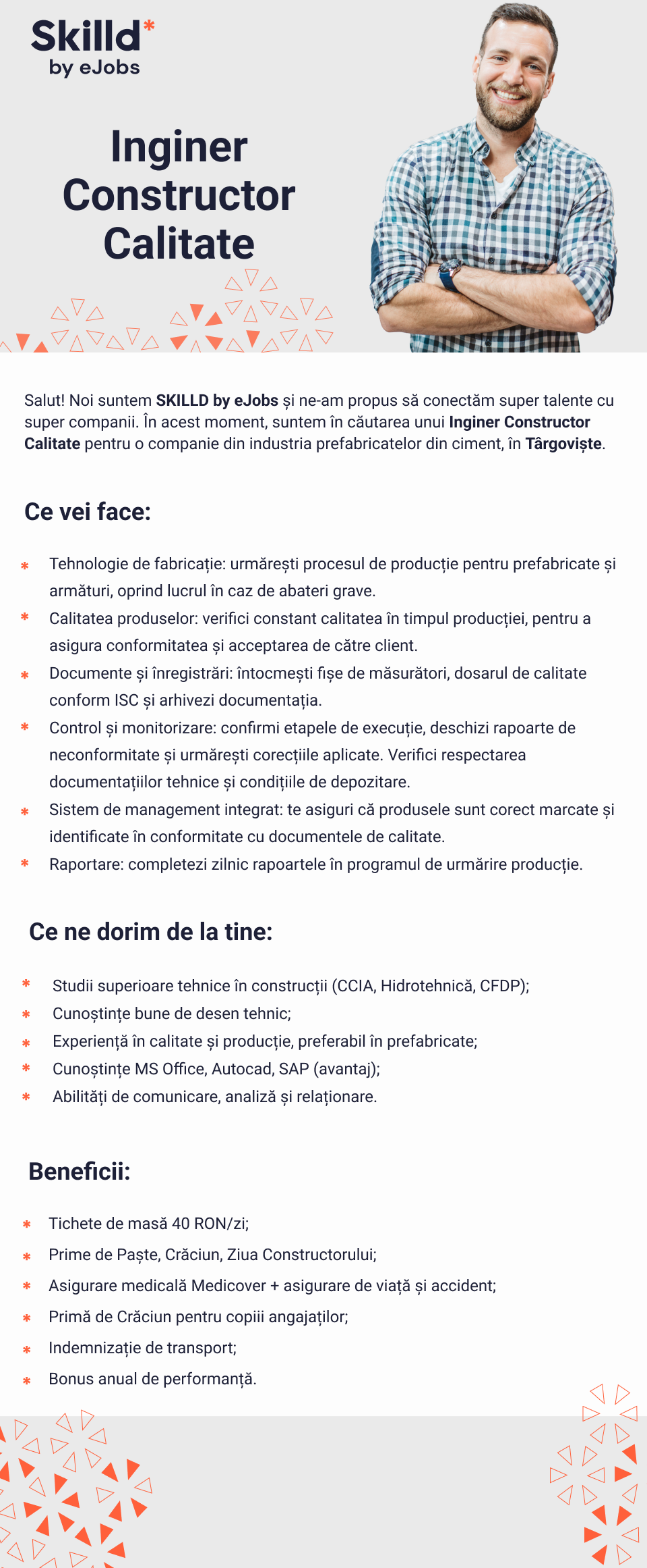 Inginer Constructor Calitate
