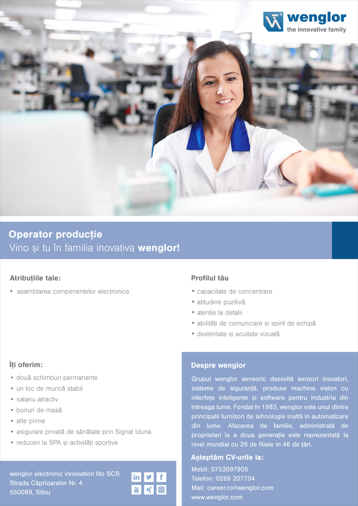 Operator productie