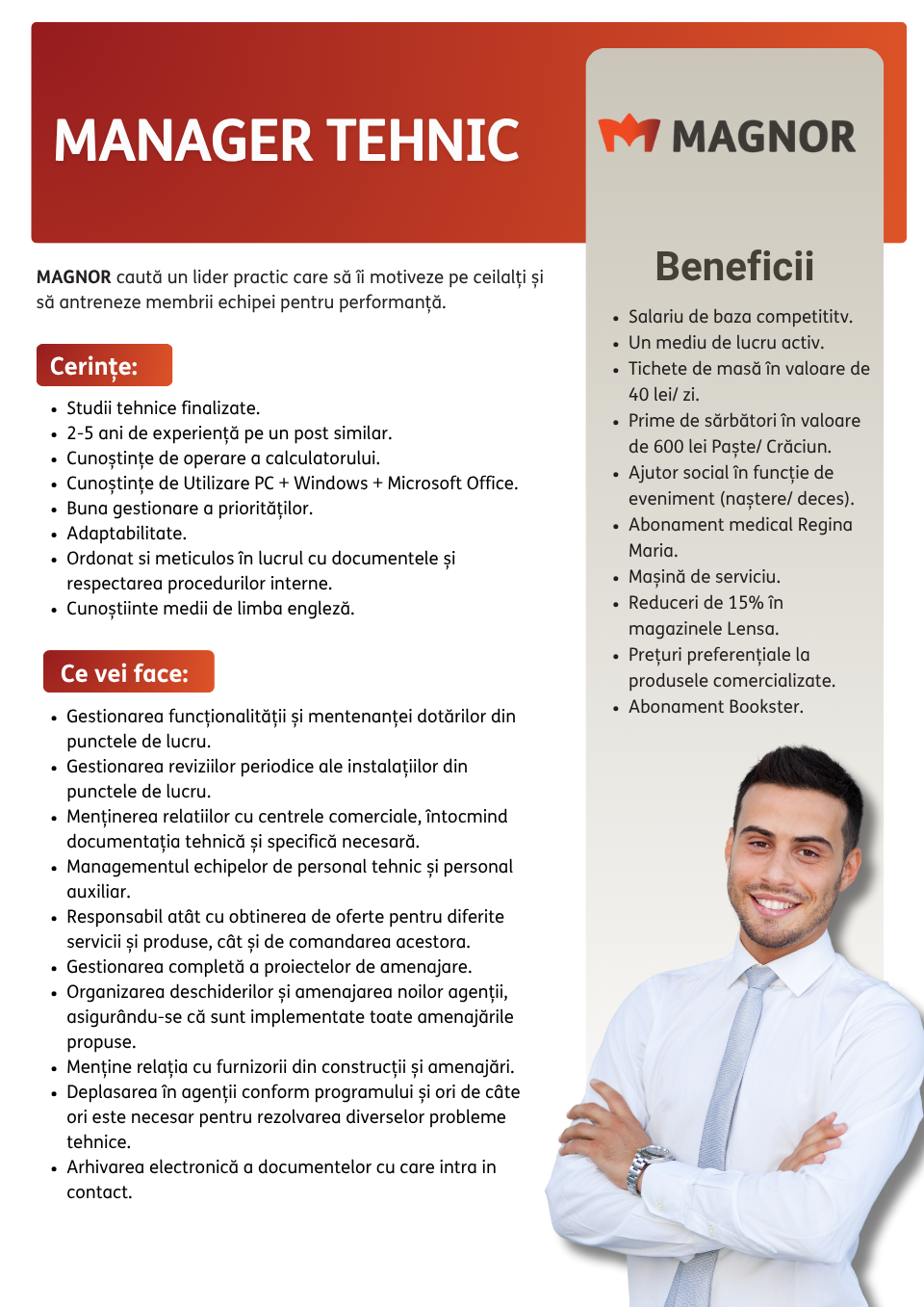 Manager Tehnic
