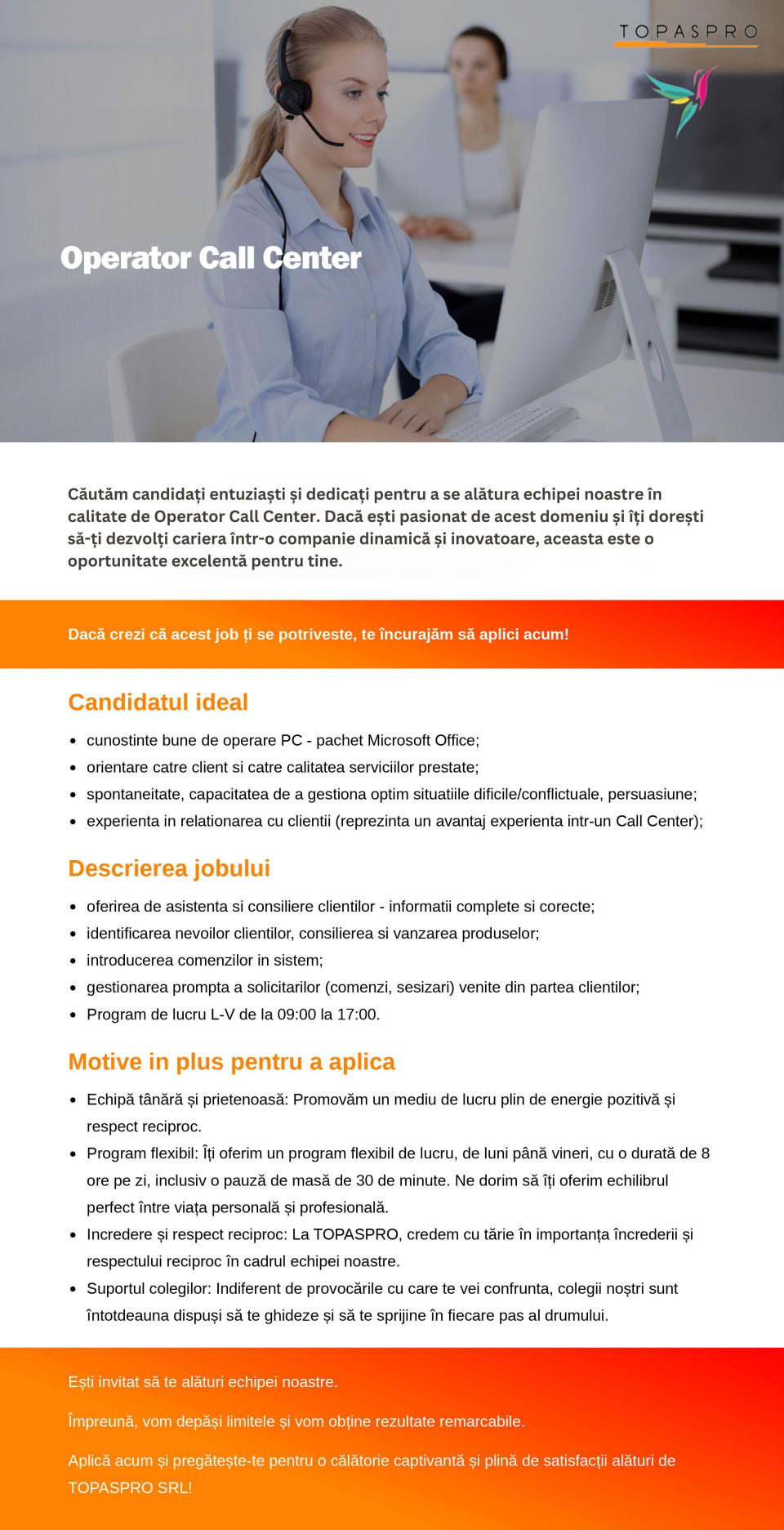 Operator Call Center