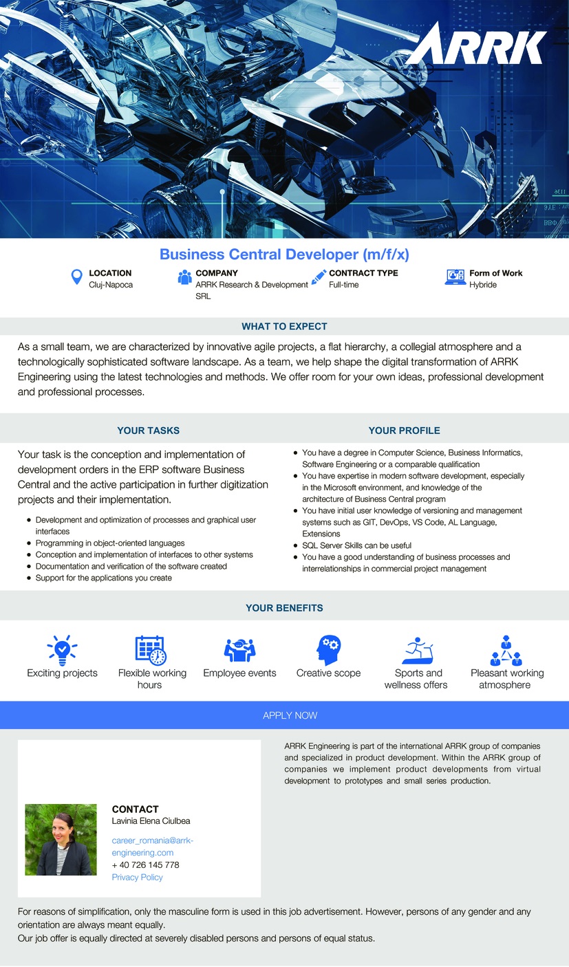 Microsoft Business Central Programmer (m/f/x)