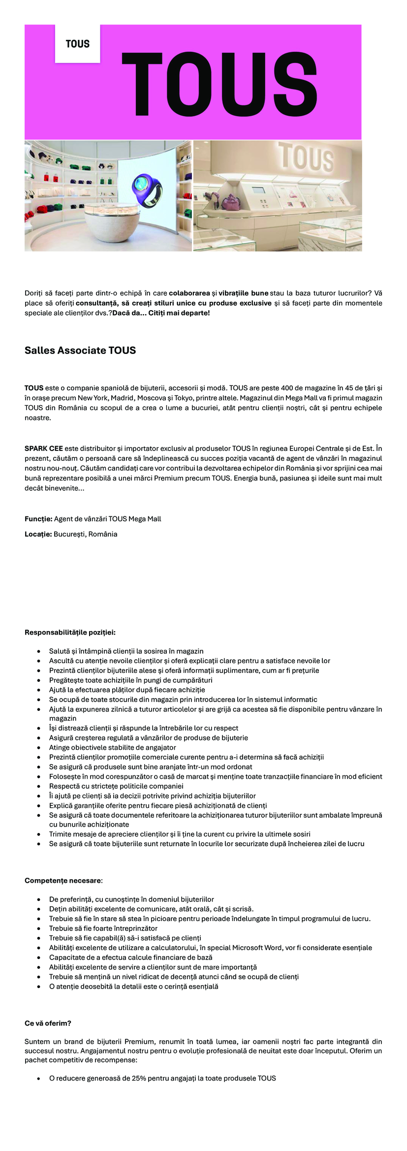 Salles Associate TOUS