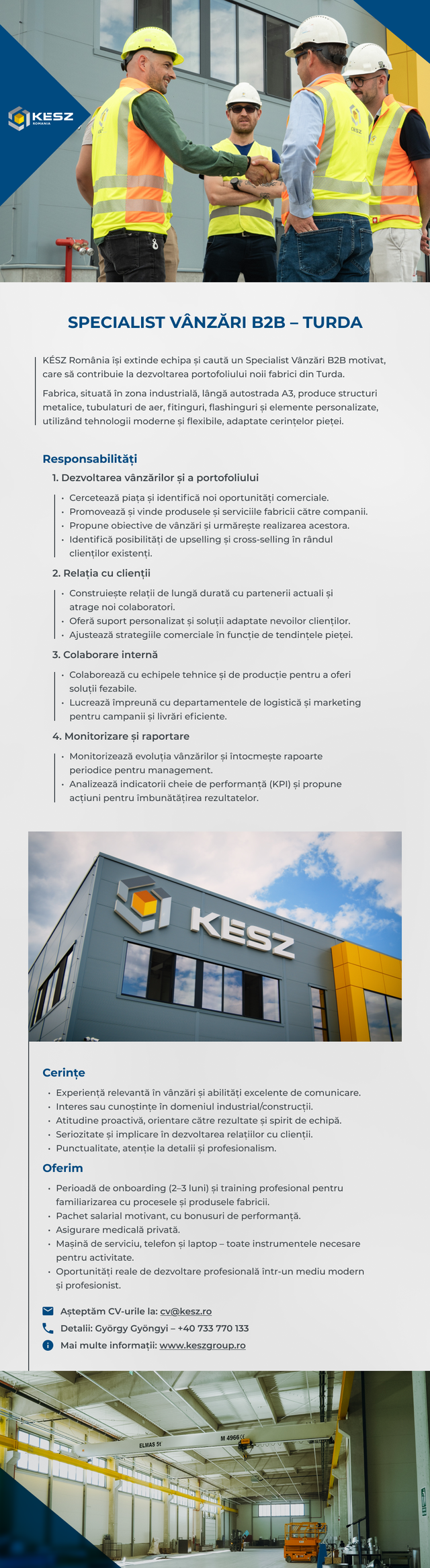Specialist Vânzări B2B – Turda