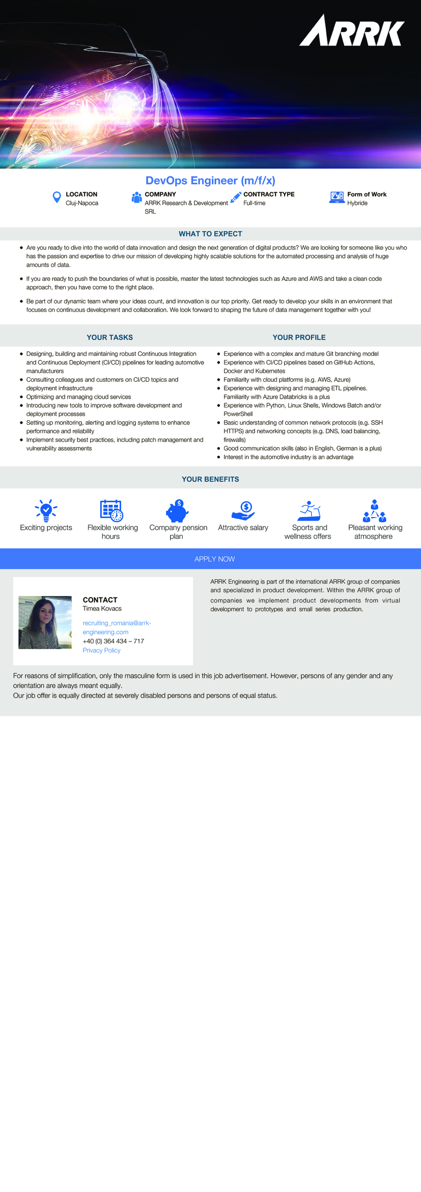 DevOps Engineer (m/f/x)