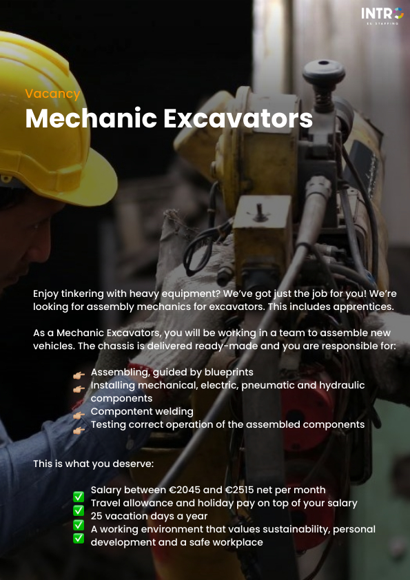 Mechanic Excavators / Mecanic Excavator