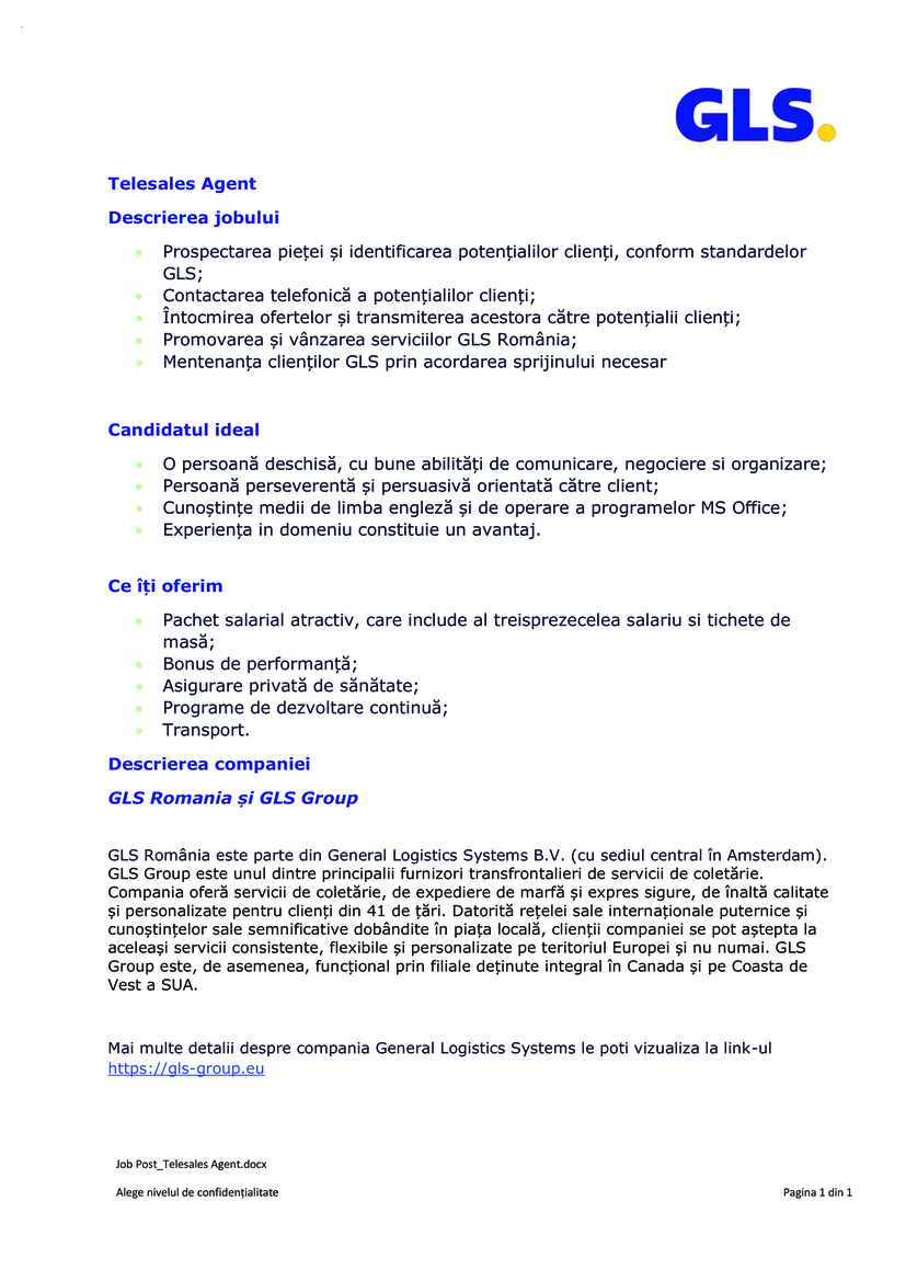 Telesales Agent
