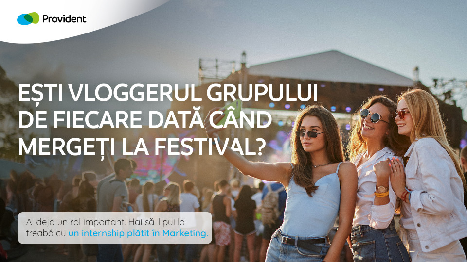 Marketing - Internship plătit