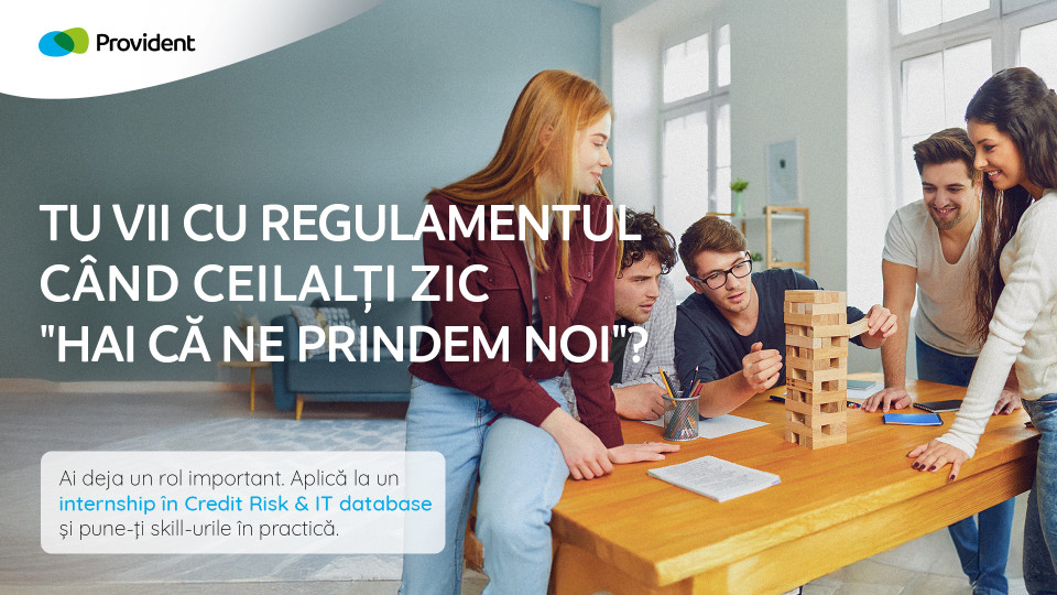 Credit Risk & IT - Internship plătit