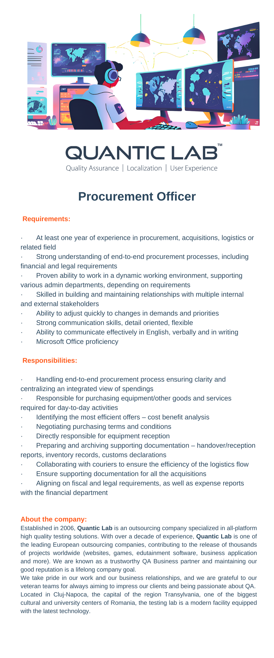 Procurement Officer
