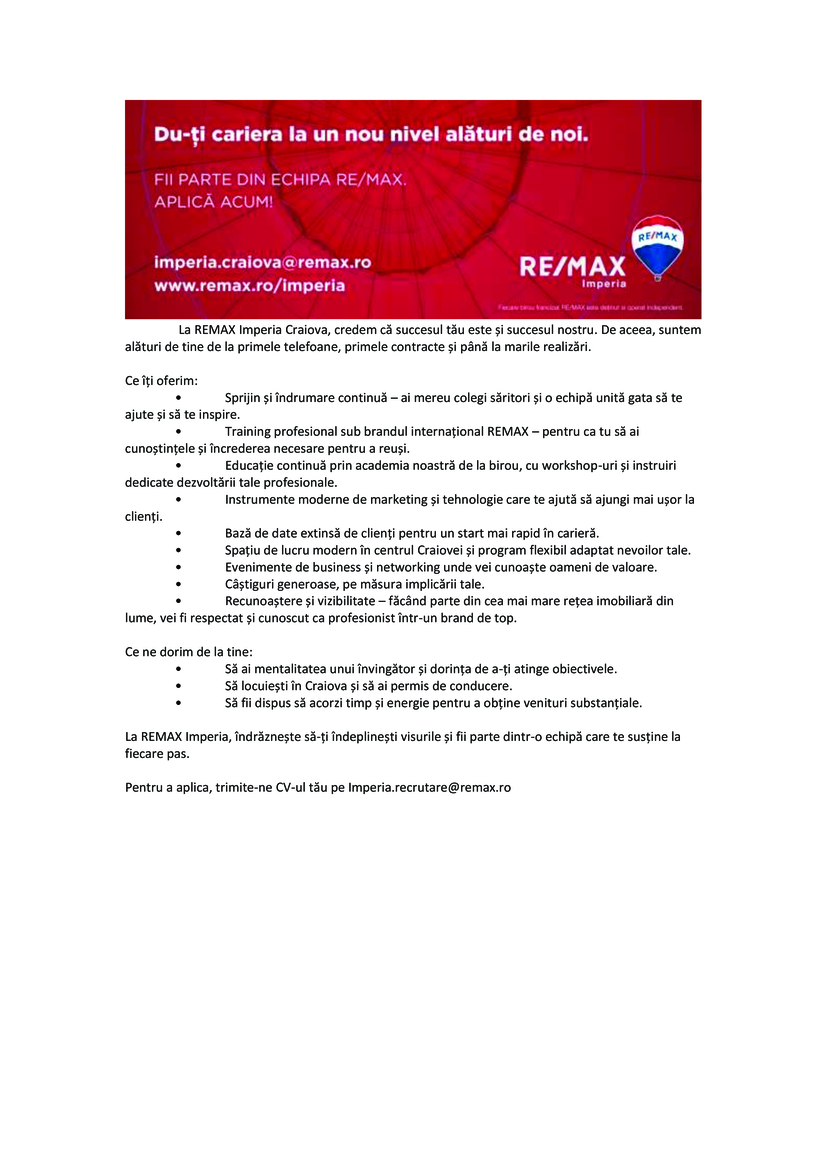 Consultant imobiliar