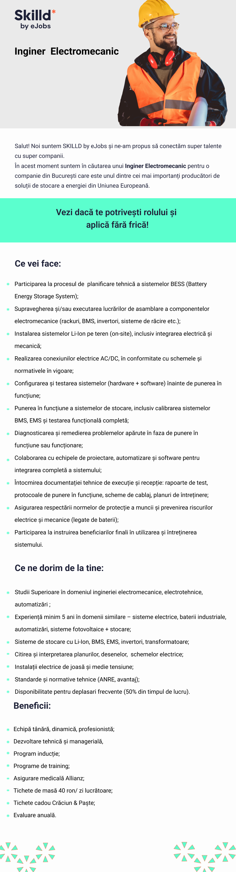 Inginer electromecanic