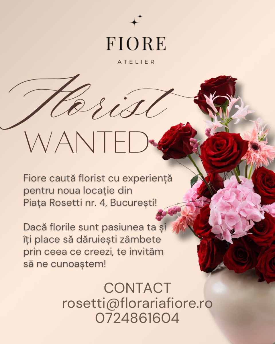 Florist / Decorator floral