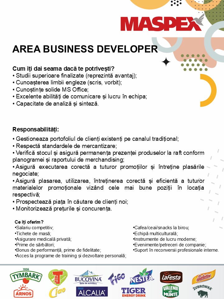 AREA BUSINESS DEVELOPER