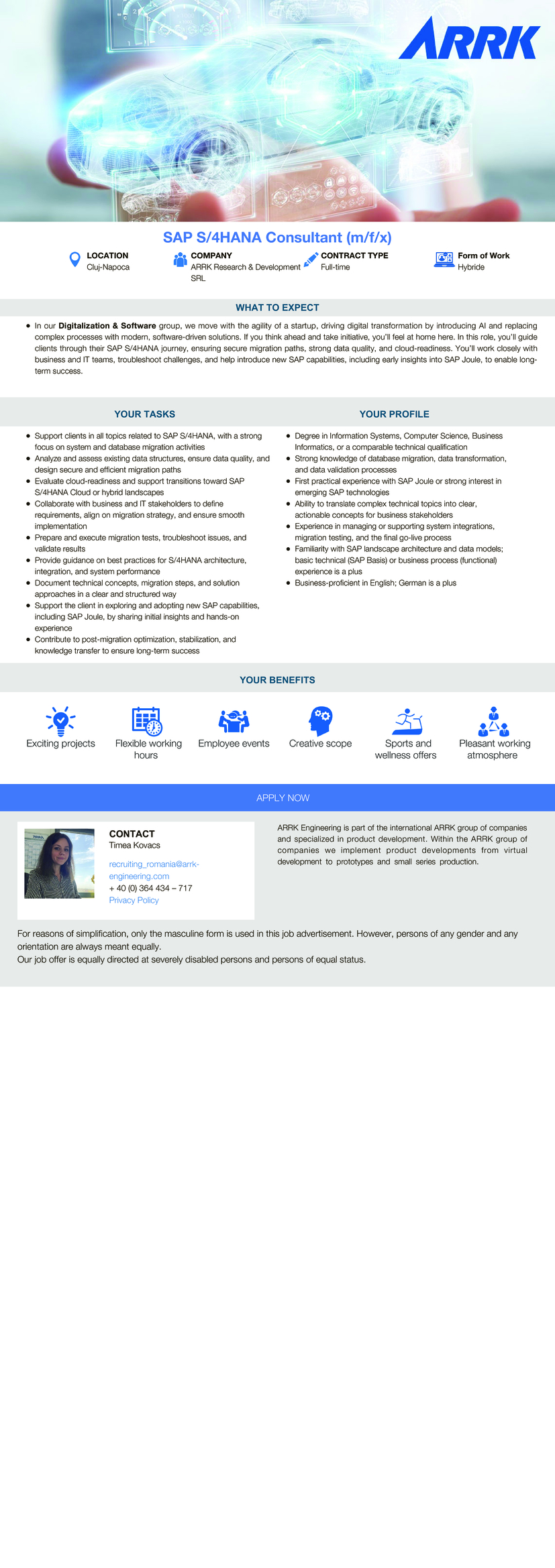 SAP S/4HANA Consultant (m/f/x)