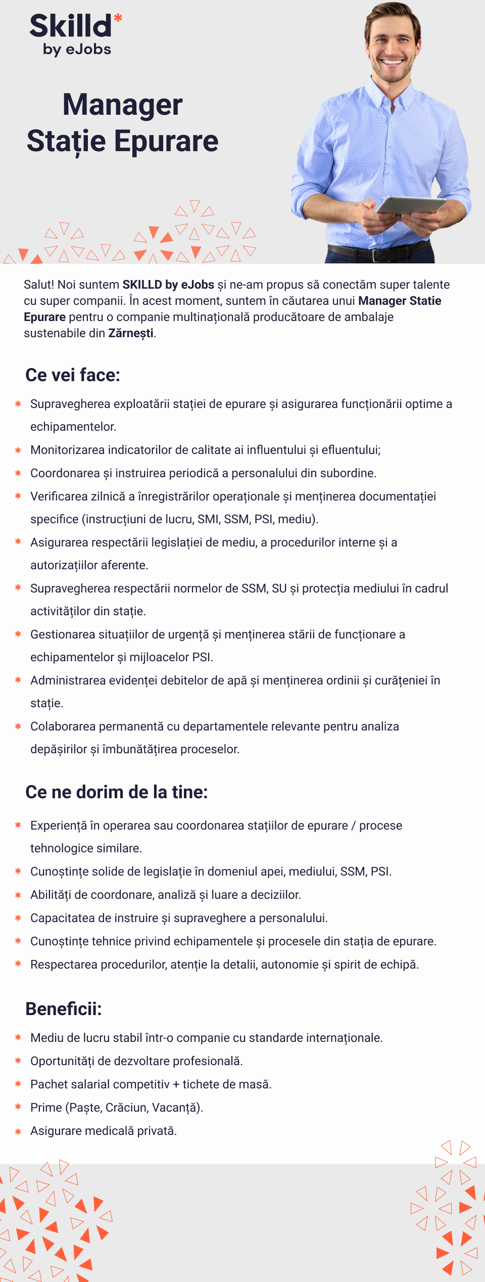 Manager Stație Epurare