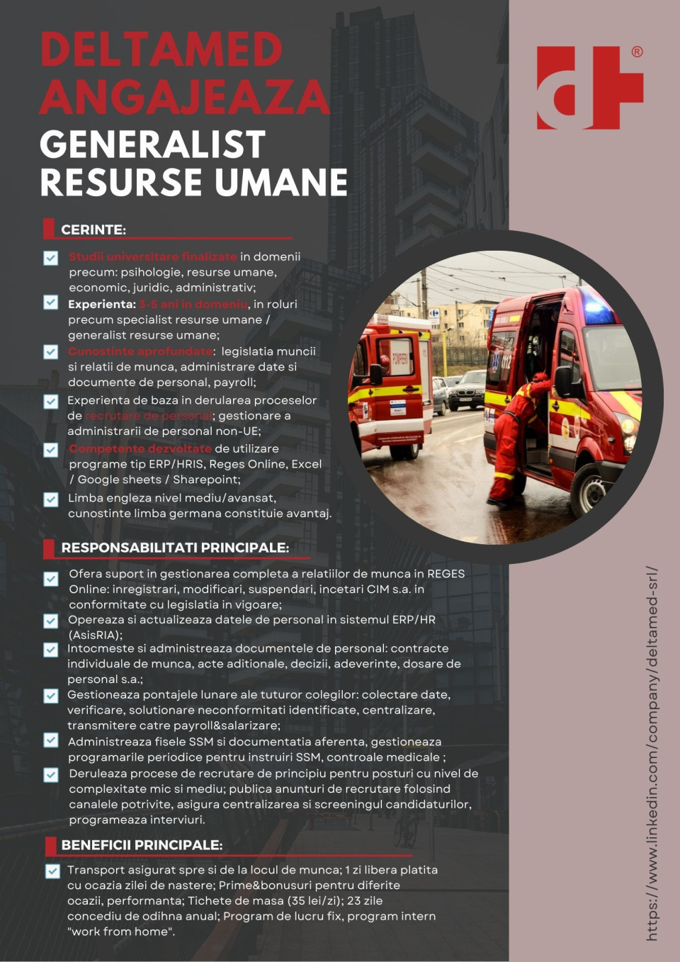 Generalist resurse umane