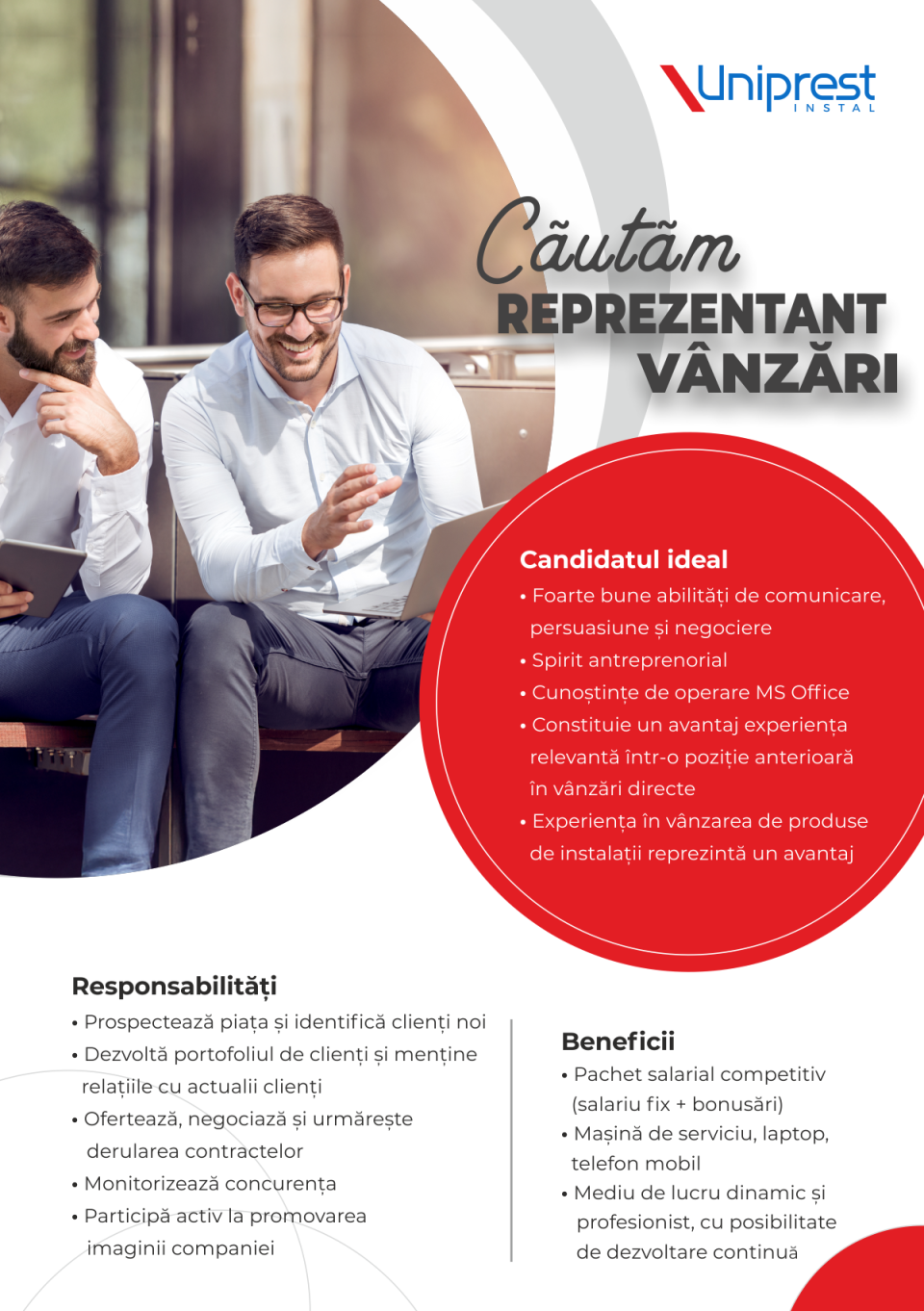 Reprezentant Vanzari - Bucuresti